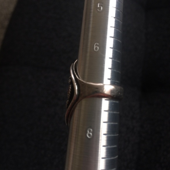 925 stamped statement silver ring - Picture 3 of 8